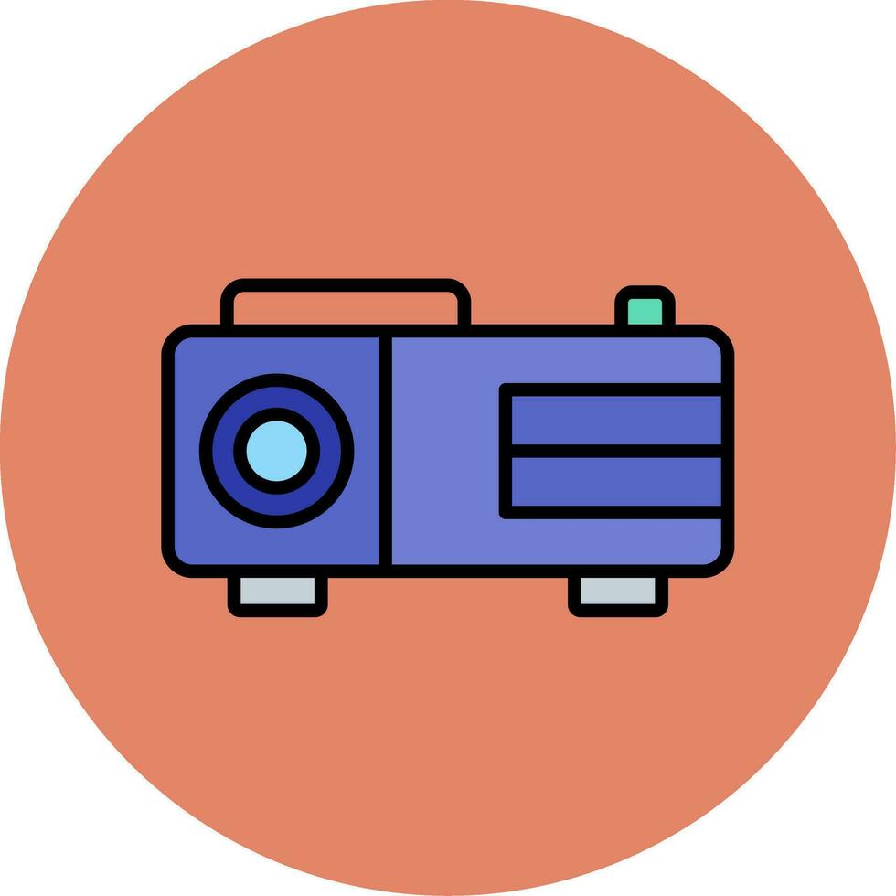 Video Projector Vector Icon