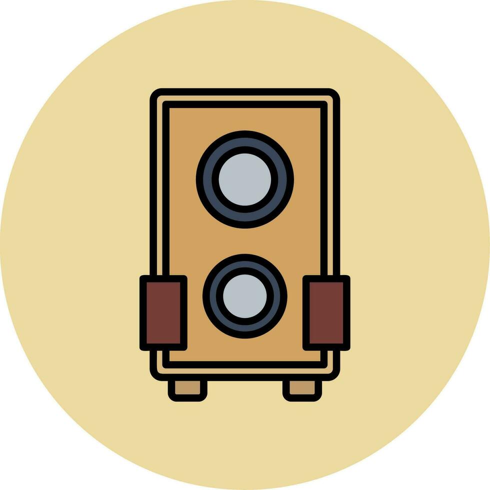 Subwoofer Vector Icon