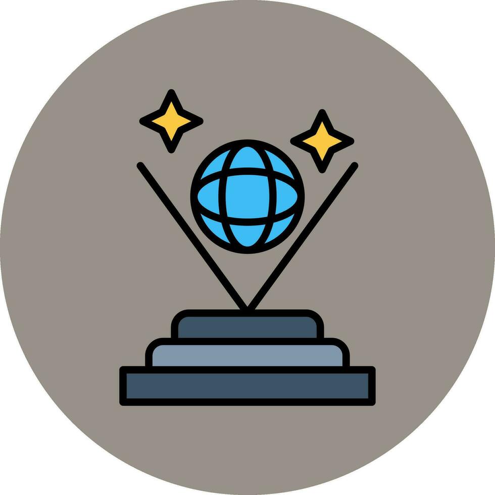 Hologram Vector Icon