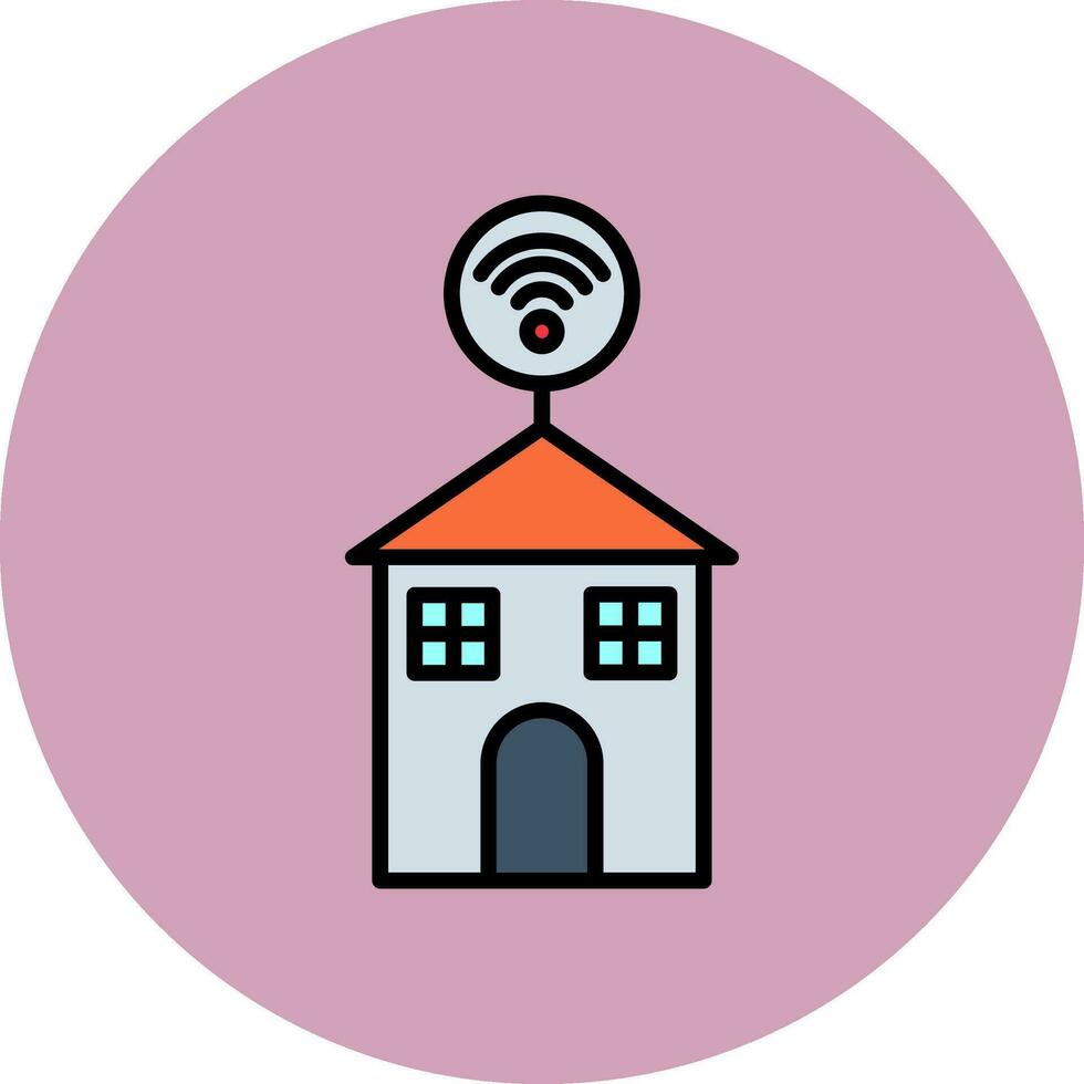 Smart House Vector Icon