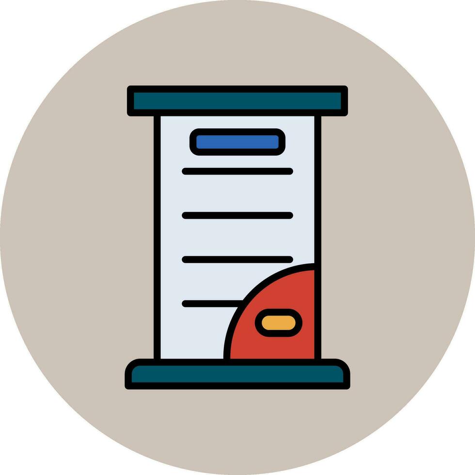 Rollup Vector Icon