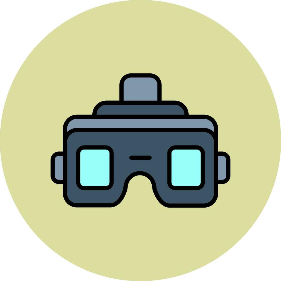 Vr Glasses Vector Icon