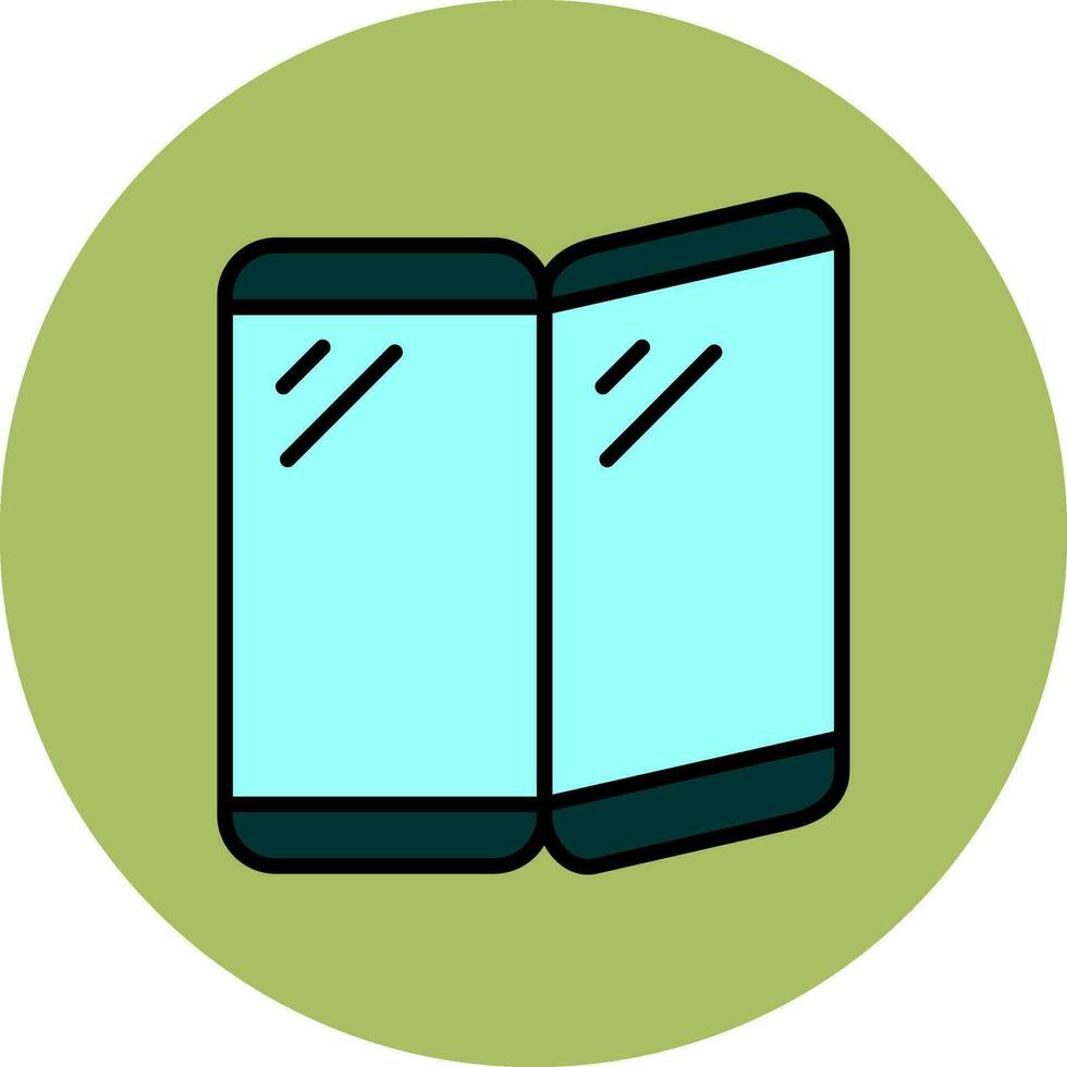 Foldable Phone Vector Icon