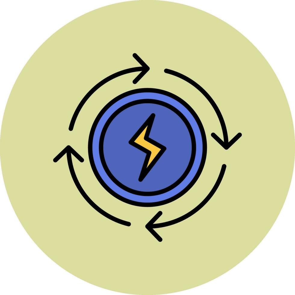 Renewable Energy Vector Icon