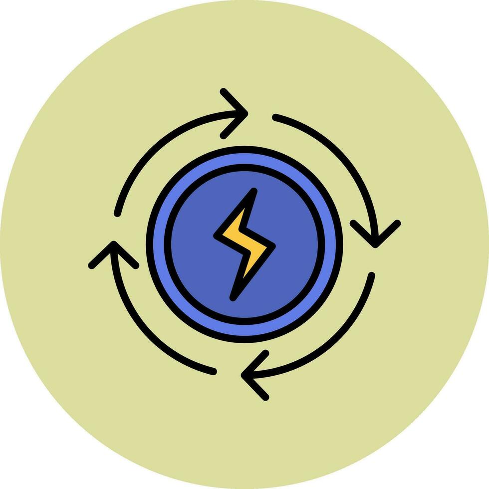 Renewable Energy Vector Icon