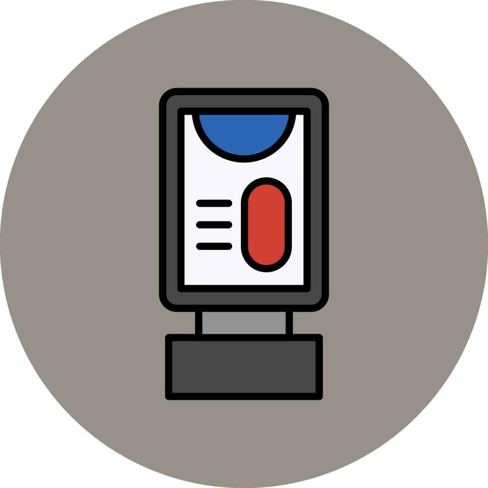 Mupi Vector Icon
