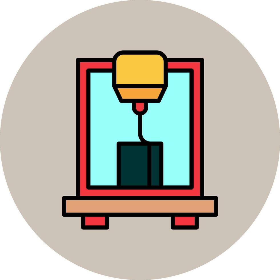 3d Printer Vector Icon