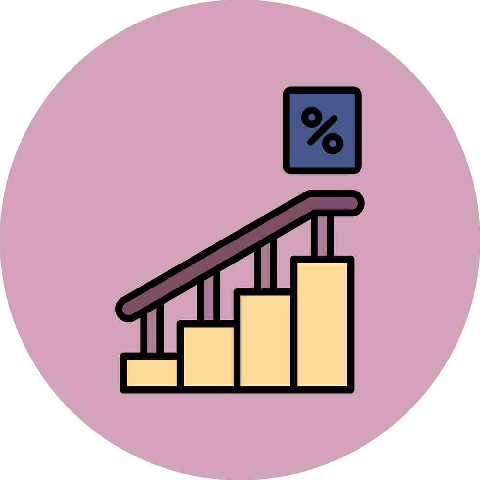 Stairs Vector Icon