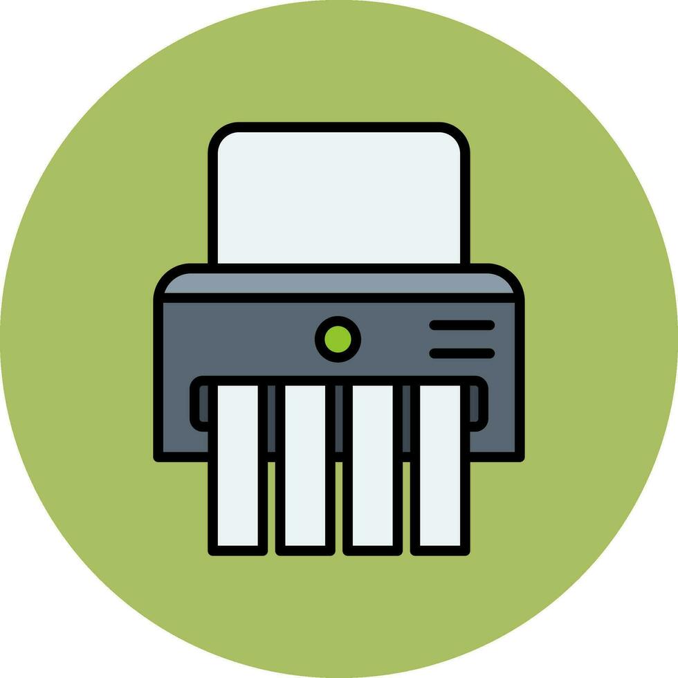 Shredder Vector Icon