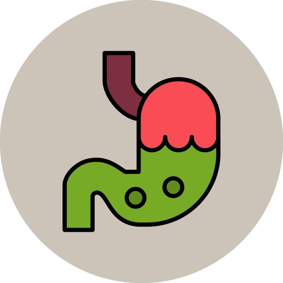 Stomachache Vector Icon