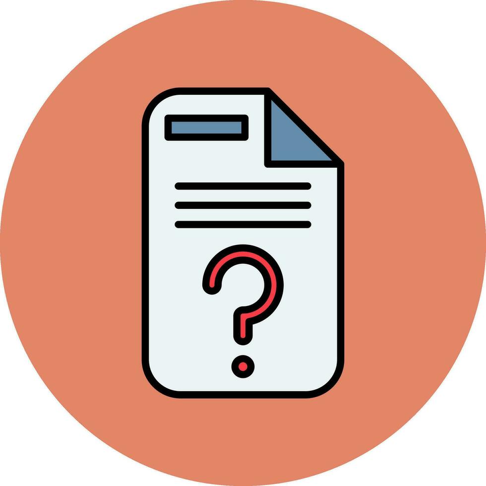 Unknown Vector Icon