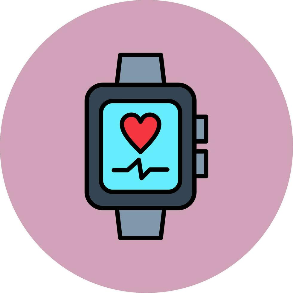 icono de vector de reloj inteligente