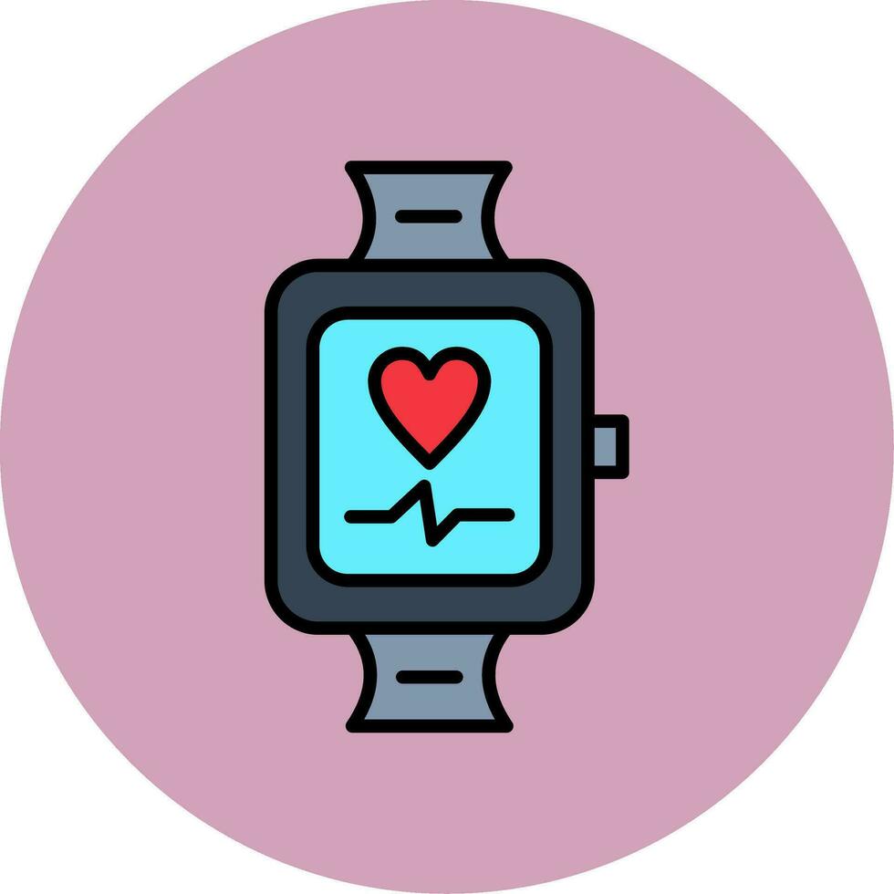 icono de vector de reloj inteligente