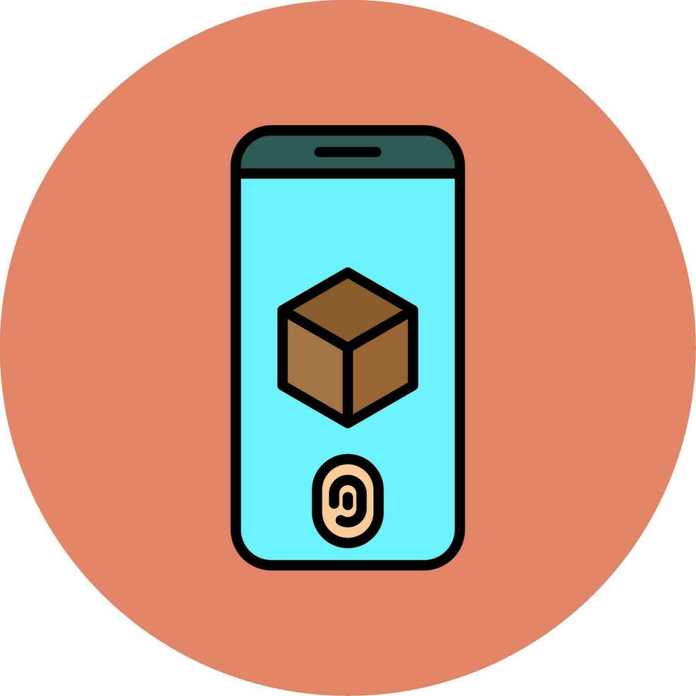 Augmented Reality Vector Icon