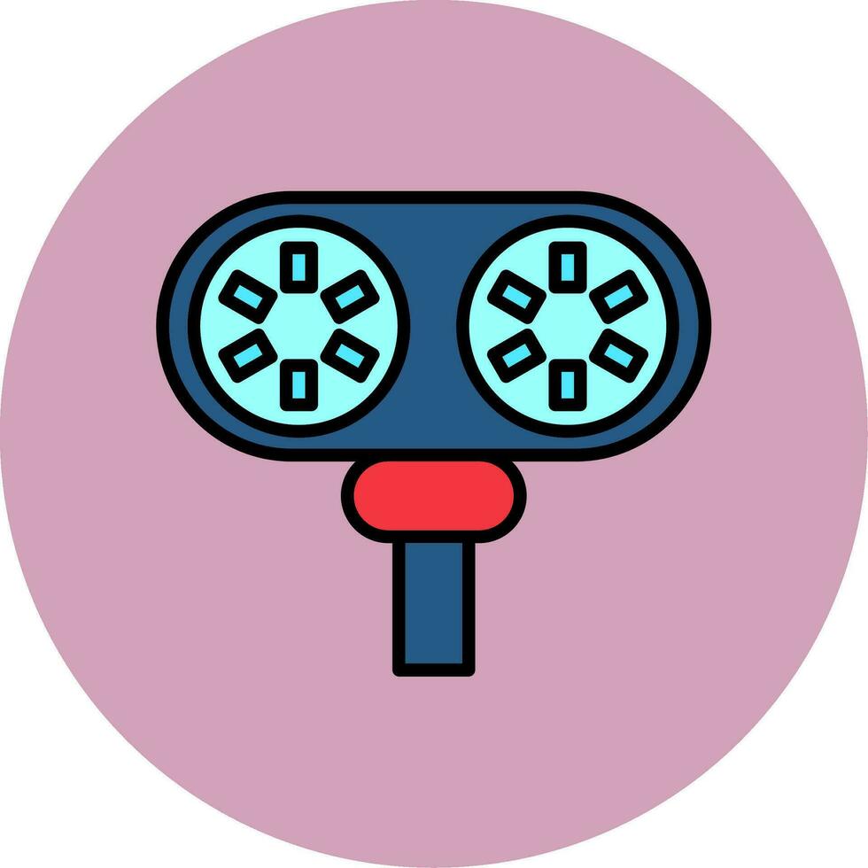 Stereoscope Vector Icon