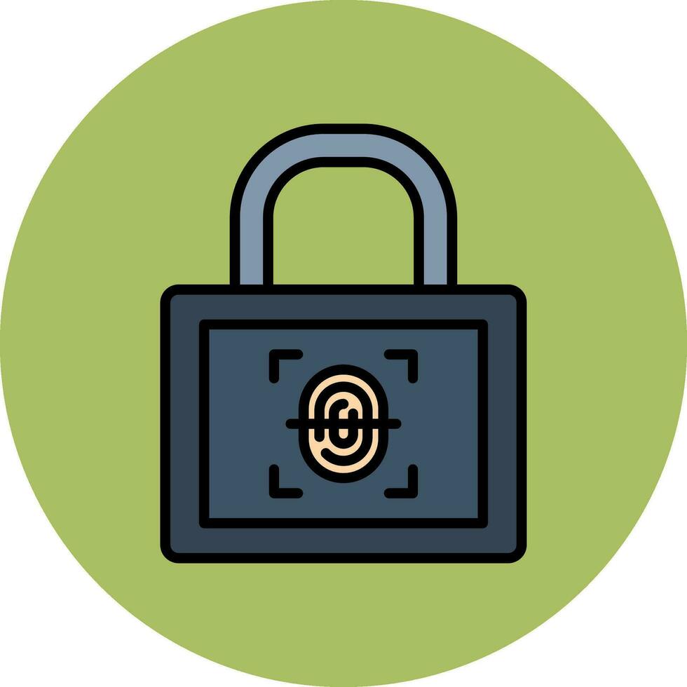 Fingerprint Vector Icon