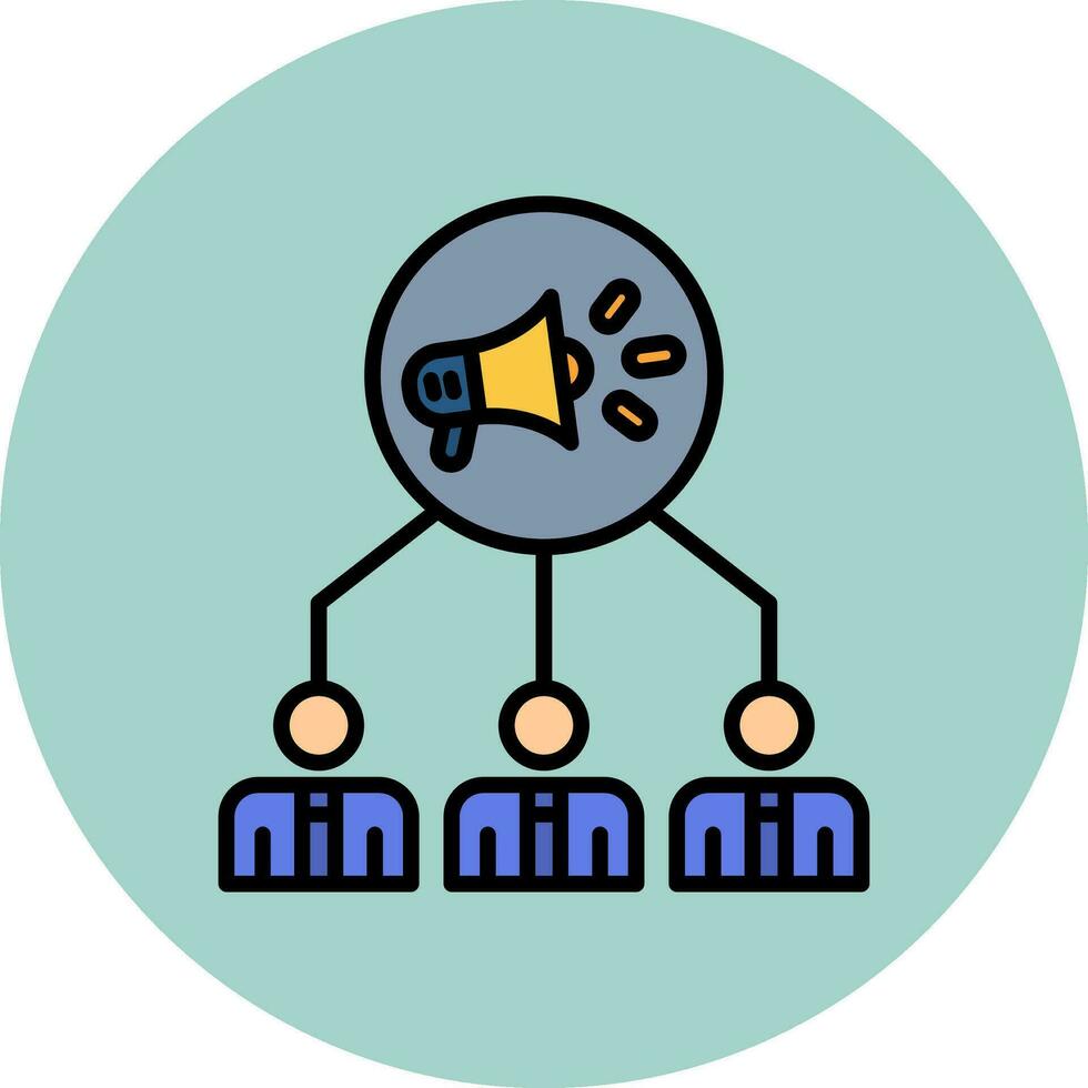 Public Relation Vector Icon