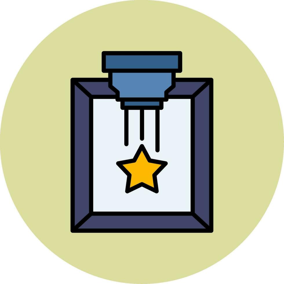 Screen Printer Vector Icon