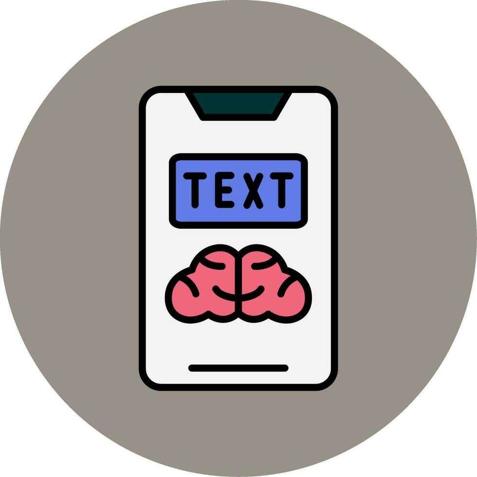 Text Vector Icon