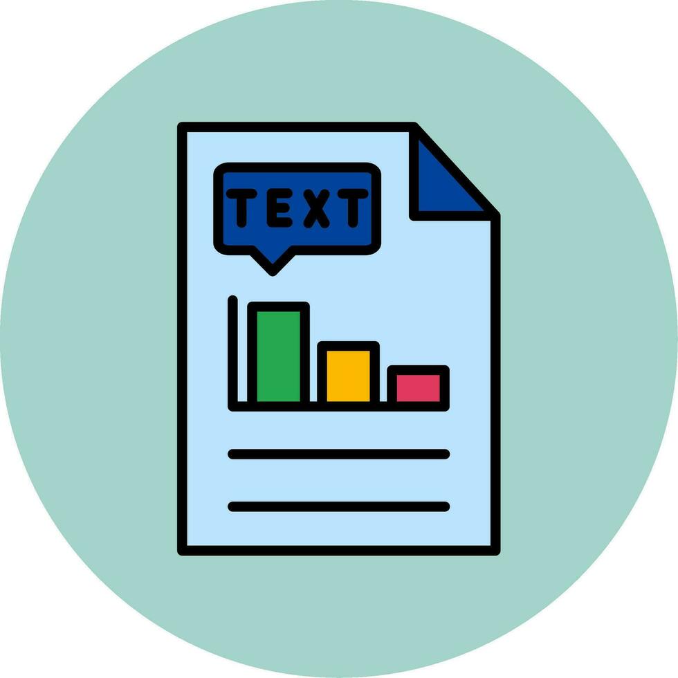 Text Vector Icon