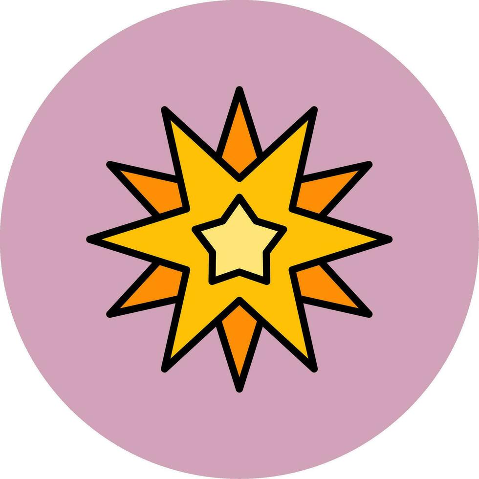 Sticker Vector Icon
