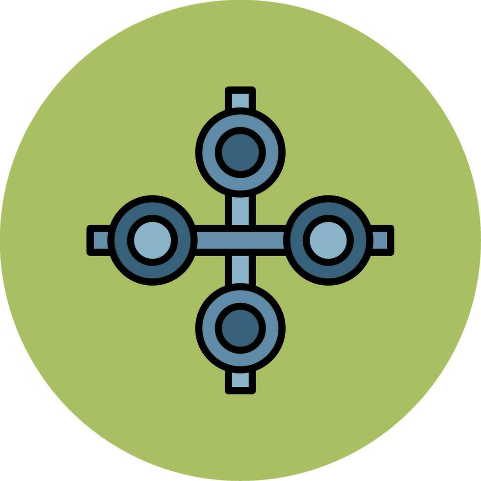 Offset Vector Icon
