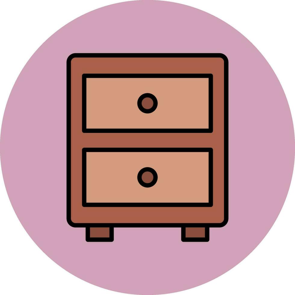 Filing Cabinet Vector Icon