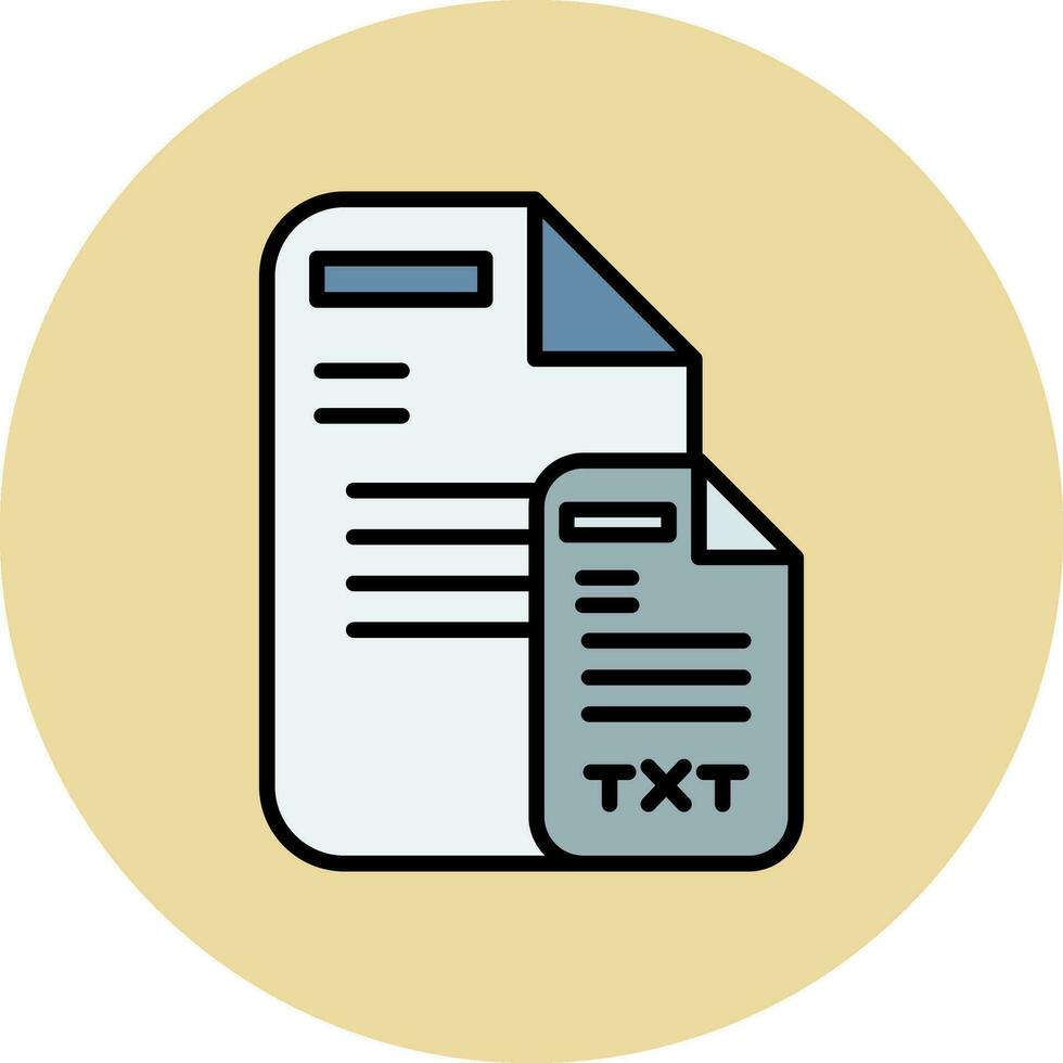 Document Vector Icon