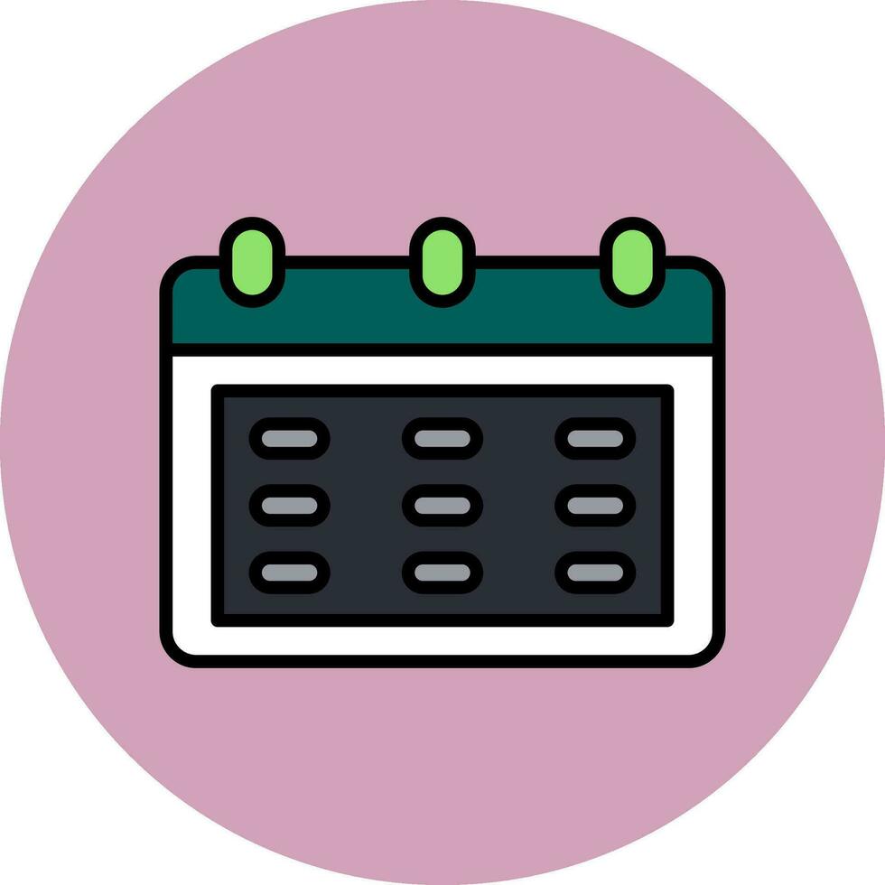 Calendar Vector Icon
