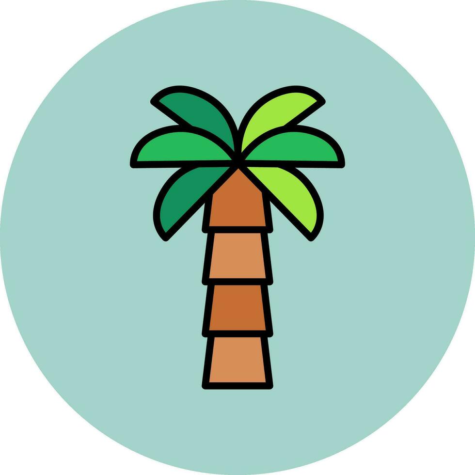 Palm Tree Vector Icon