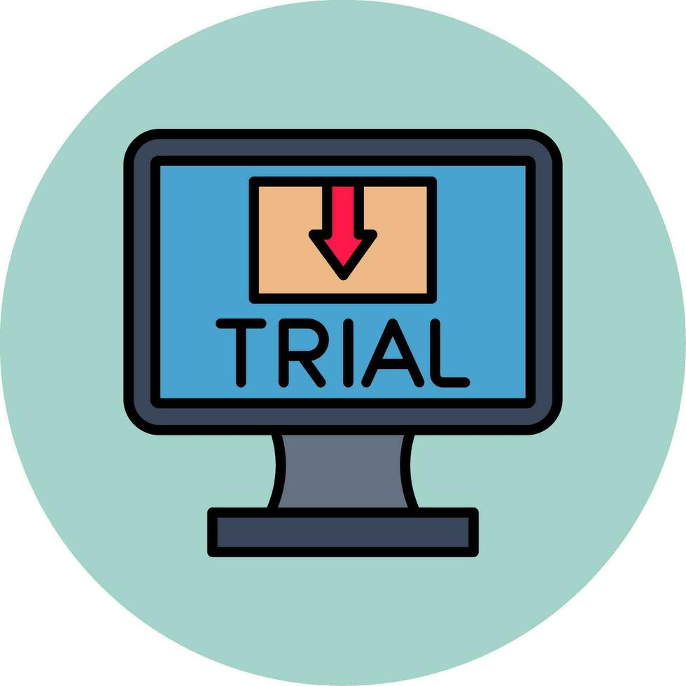 free trial Vector Icon