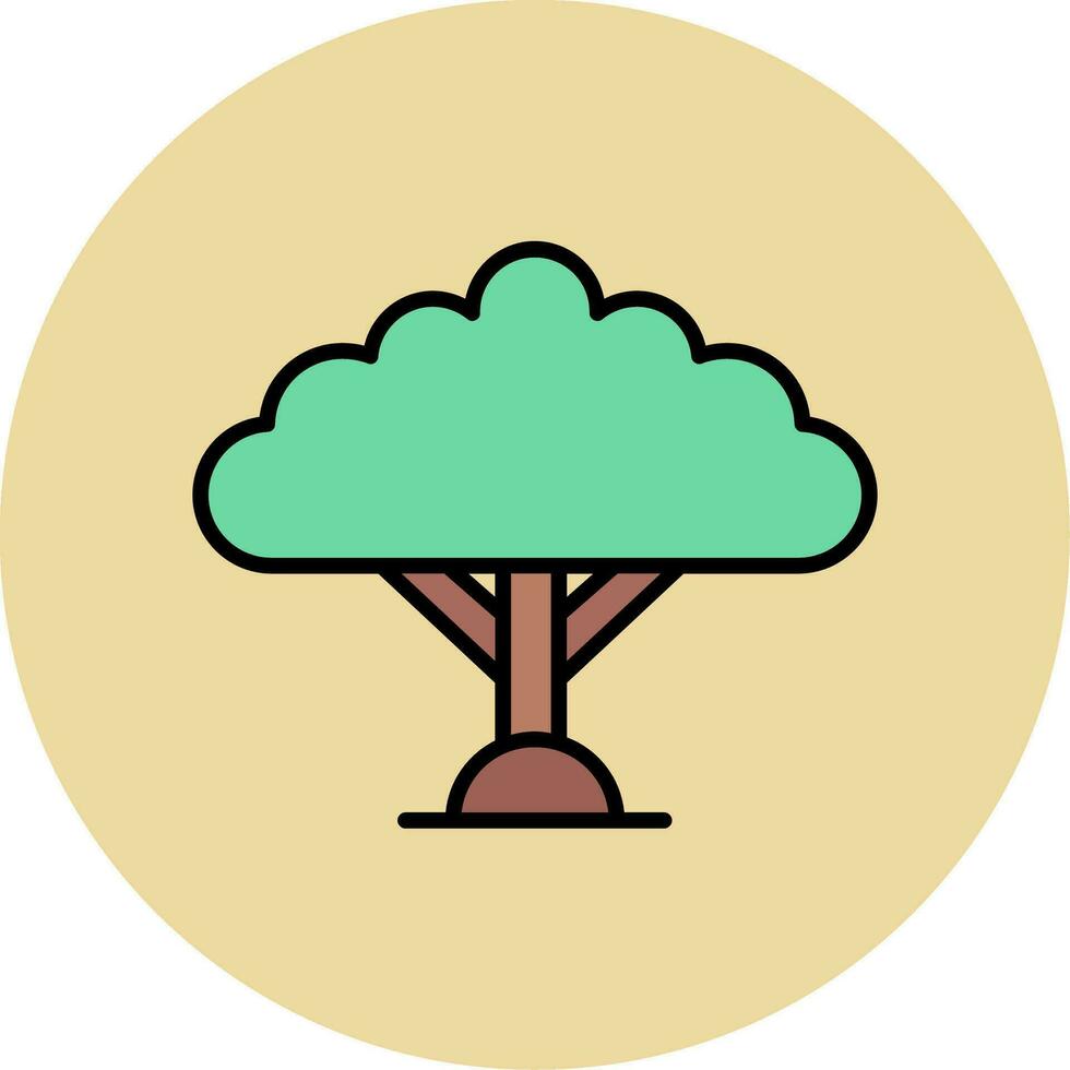 Dragon Tree Vector Icon
