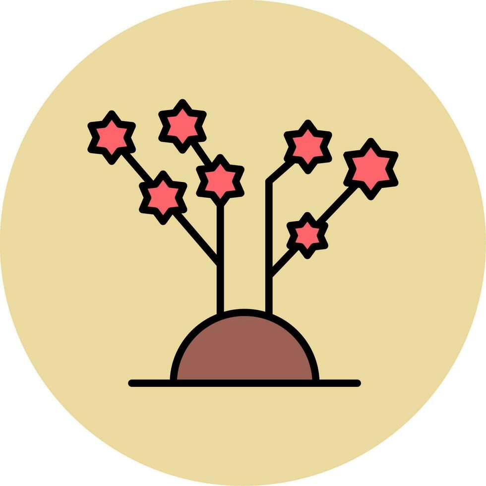 magnolia vector icono