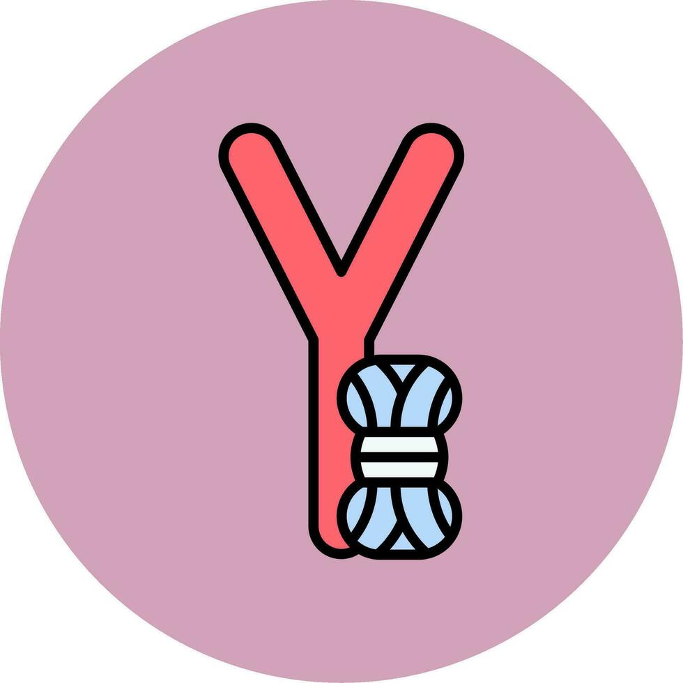 Capital Y Vector Icon