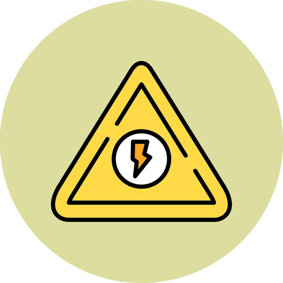 High Voltage Vector Icon