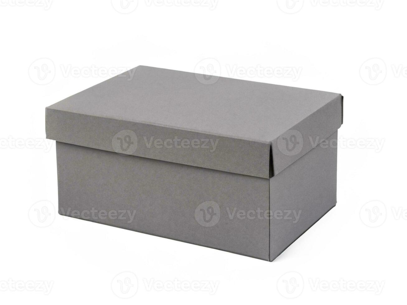 box for packing isolated on white background photo