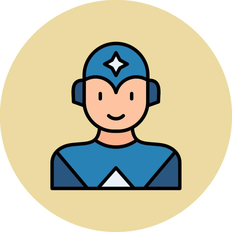Superhero Vector Icon