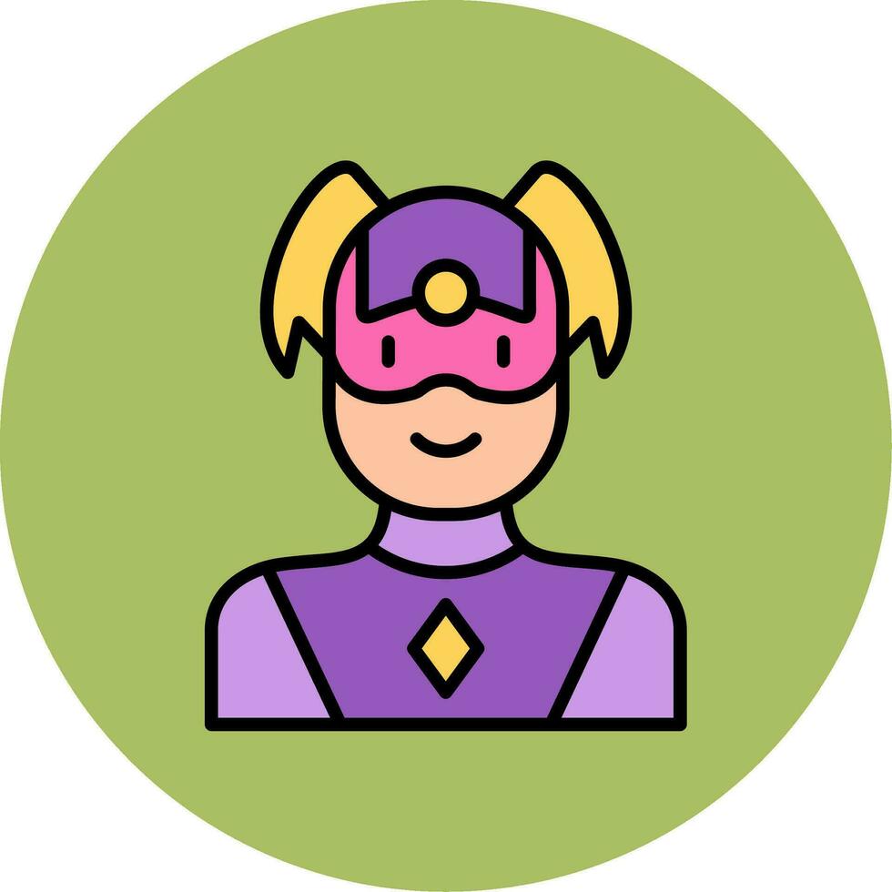 Superhero Vector Icon