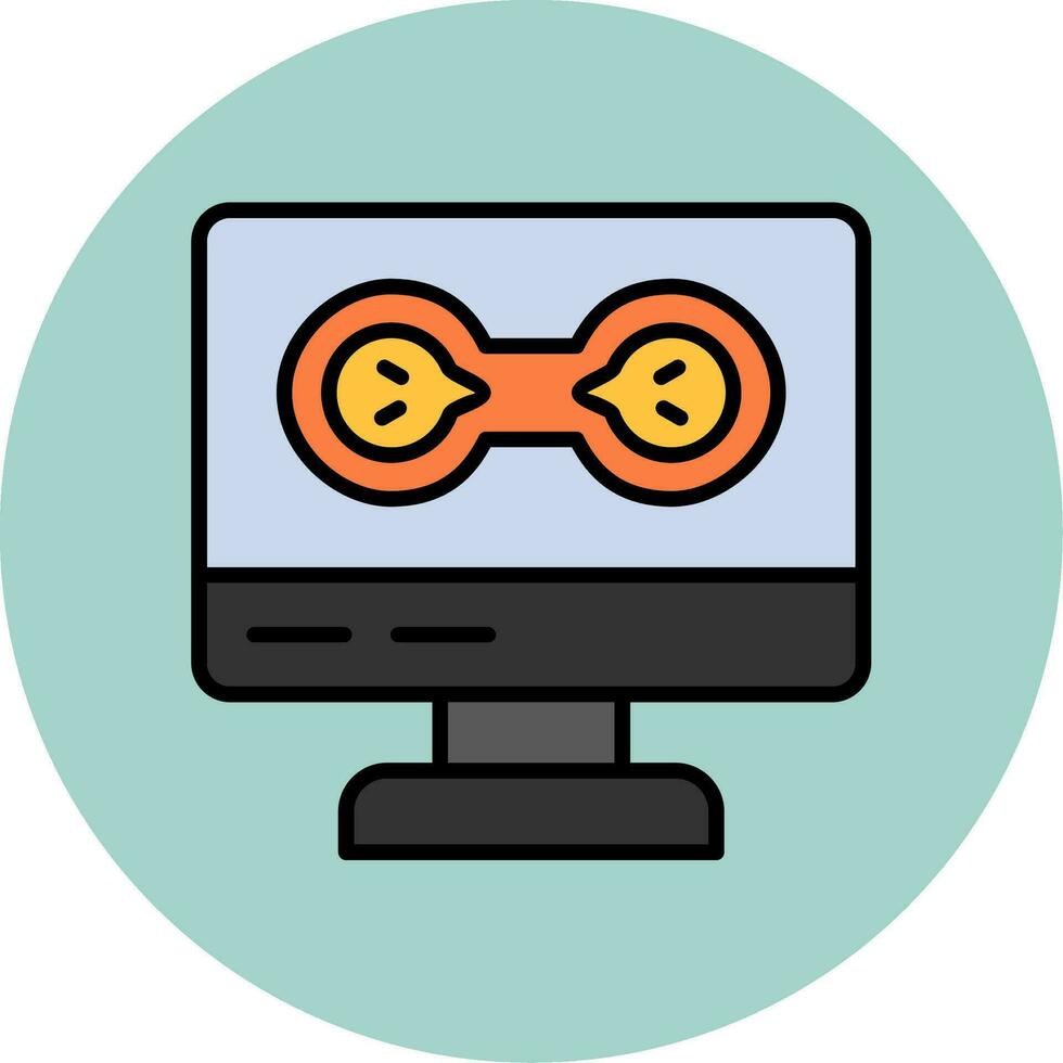 mitosis vector icono