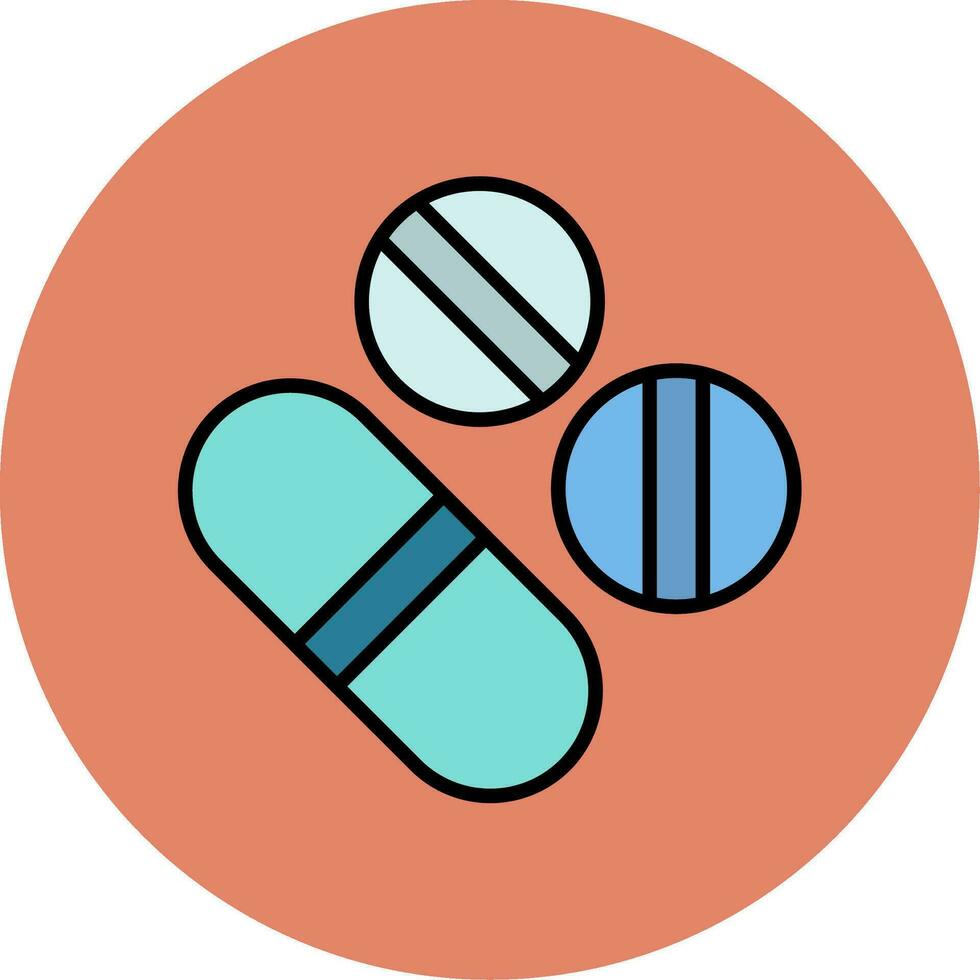 Pills Vector Icon