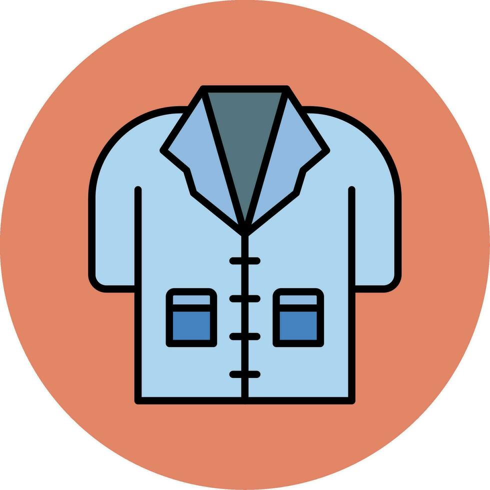 Lab Coat Vector Icon