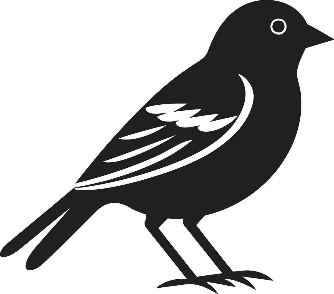 Black Finch A Vector Logo Design for a Brand Thats Got Style Black Finch A Vector Logo Design for a Business Thats One of a Kind