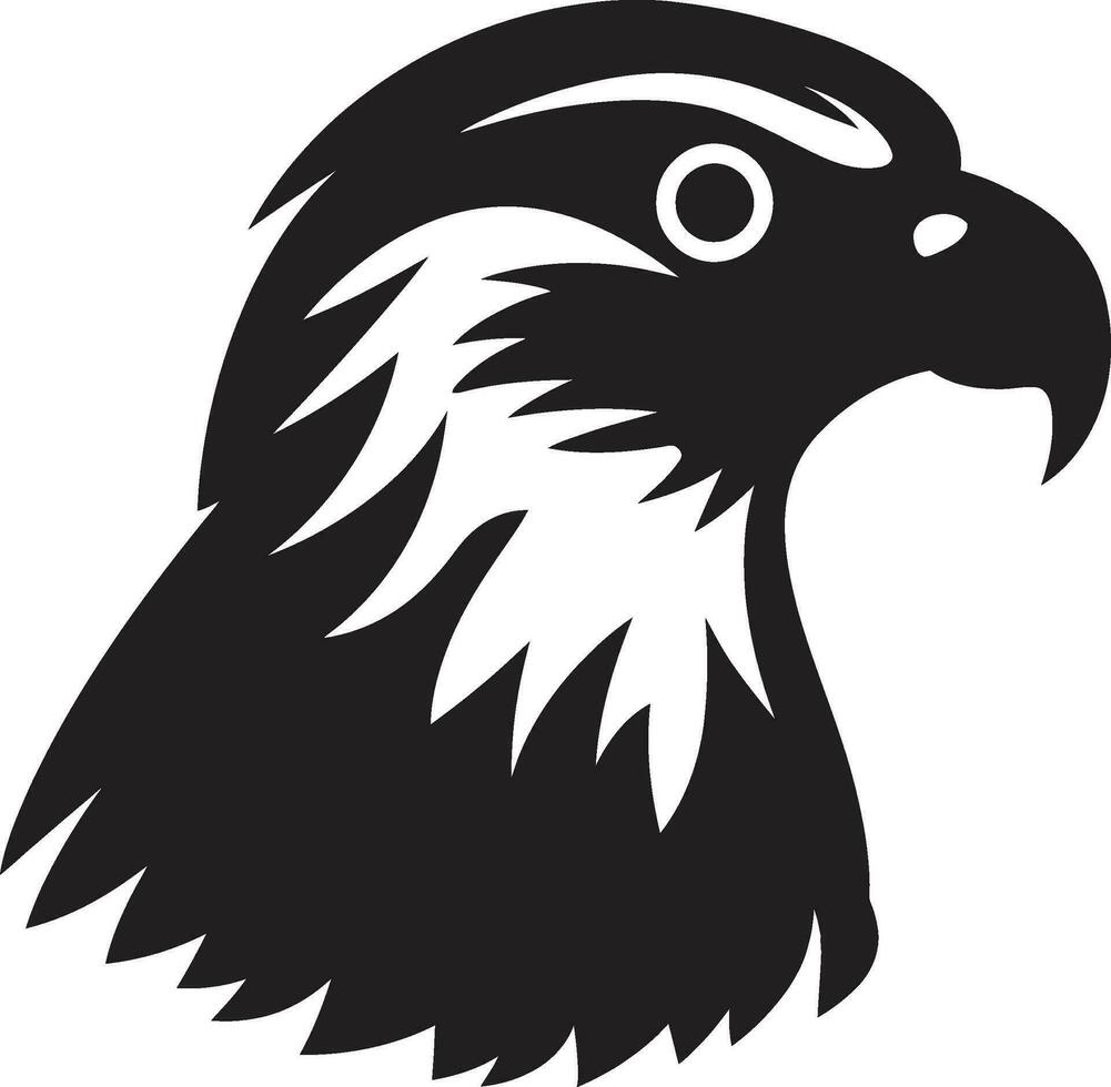 Black Falcon A Vector Logo Design for a Business Thats Ready to Make Its Mark Black Finch A Vector Logo Design for a Small But Mighty Brand
