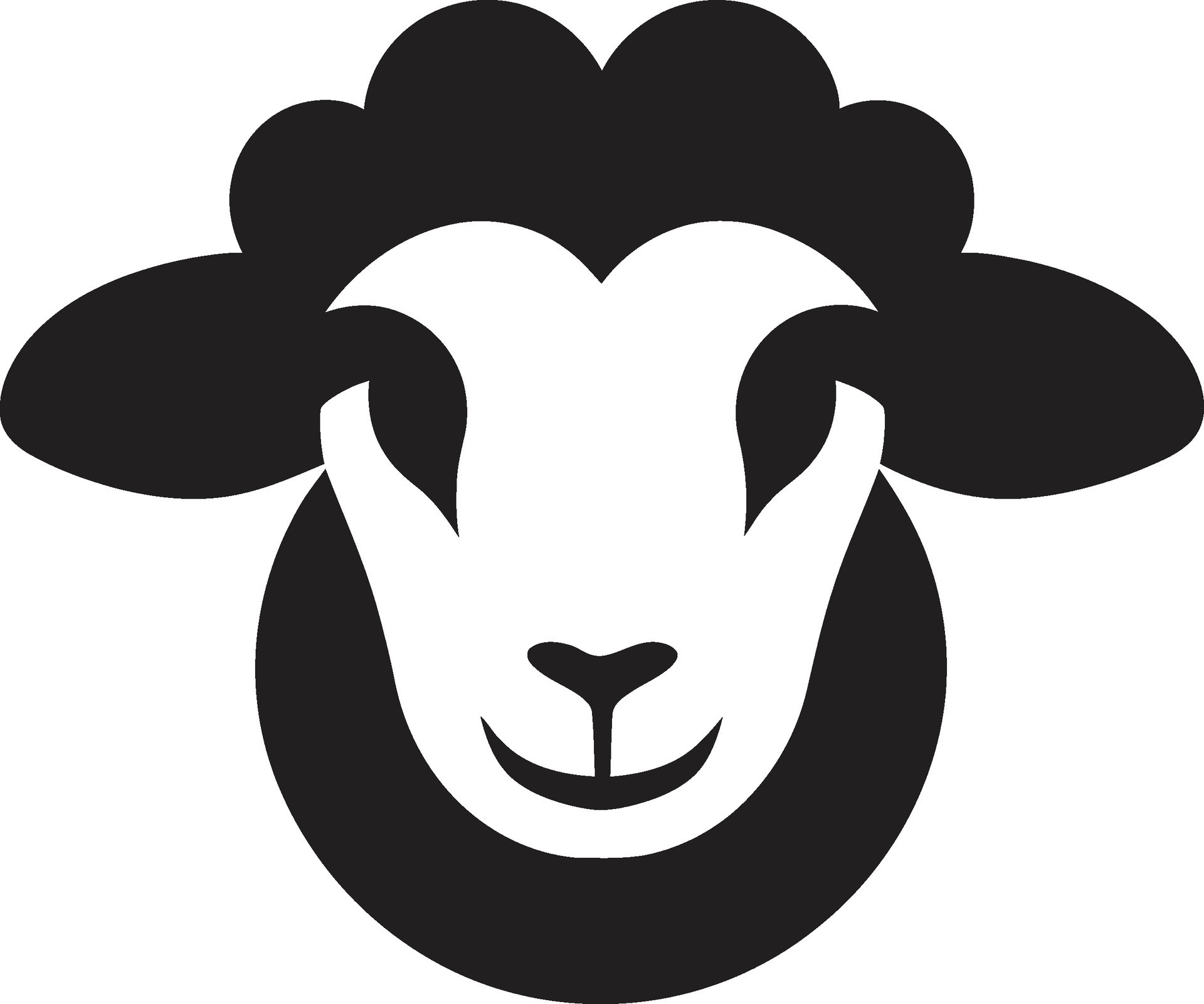 Dark Delight Flock Graphic Excellence Majestic Sheep Logo Nighttime