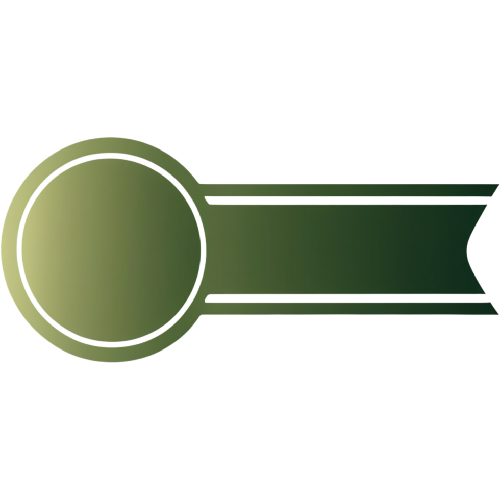 Empty tag label. AI Generative png