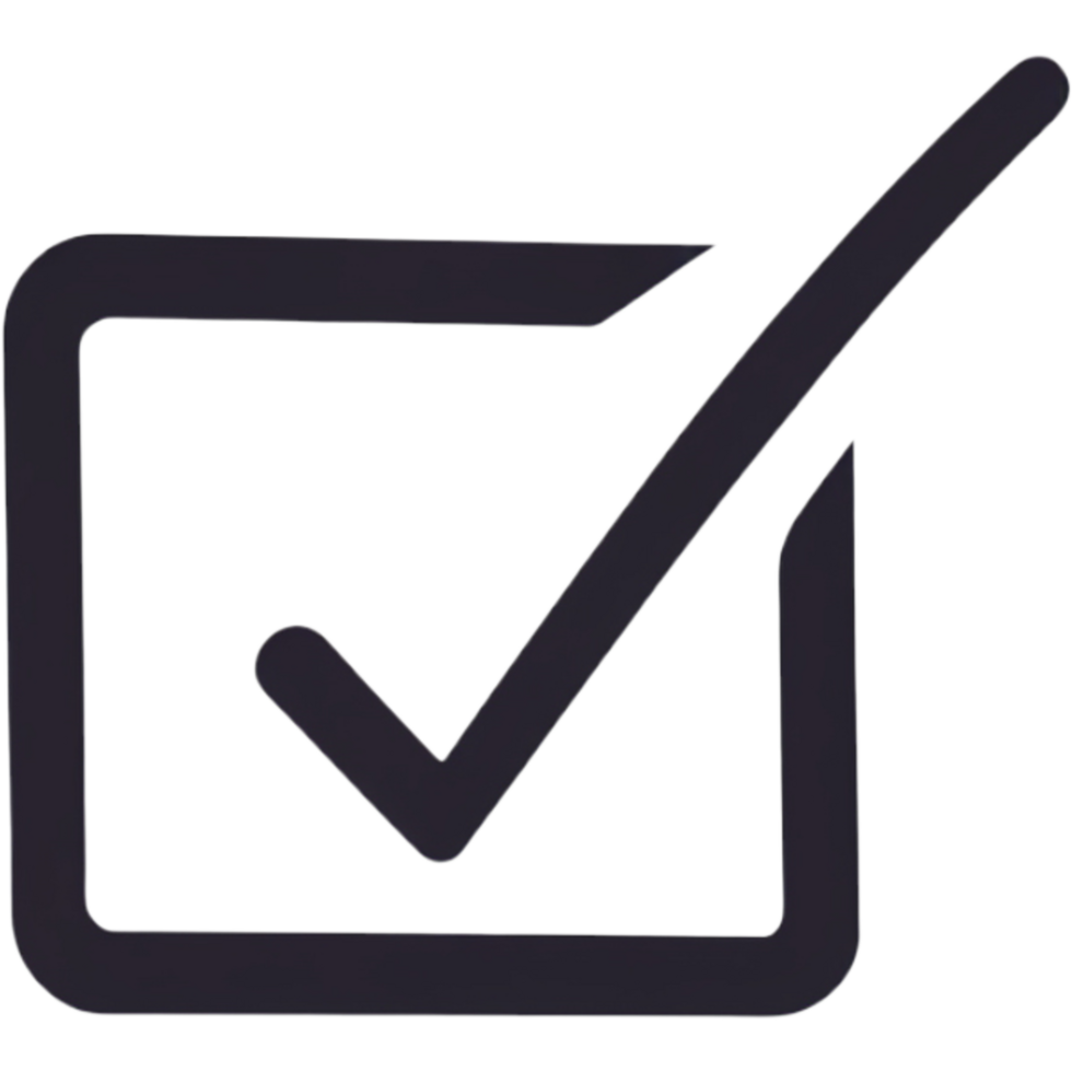 Check Mark icon. AI Generative png