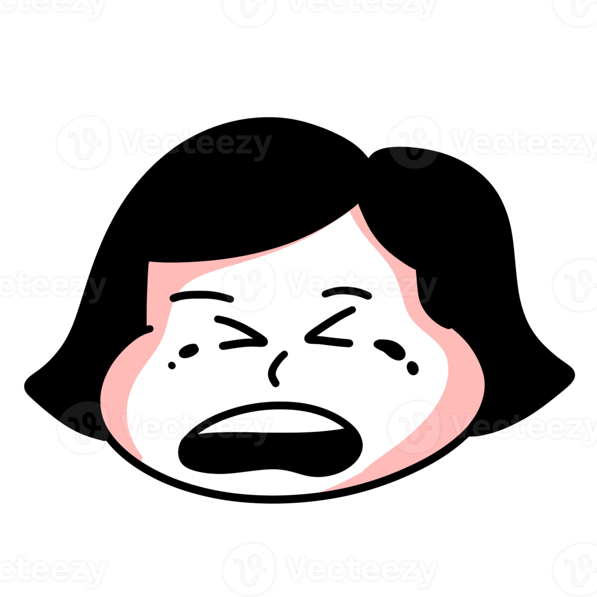 facial expression sticker 32752313 PNG