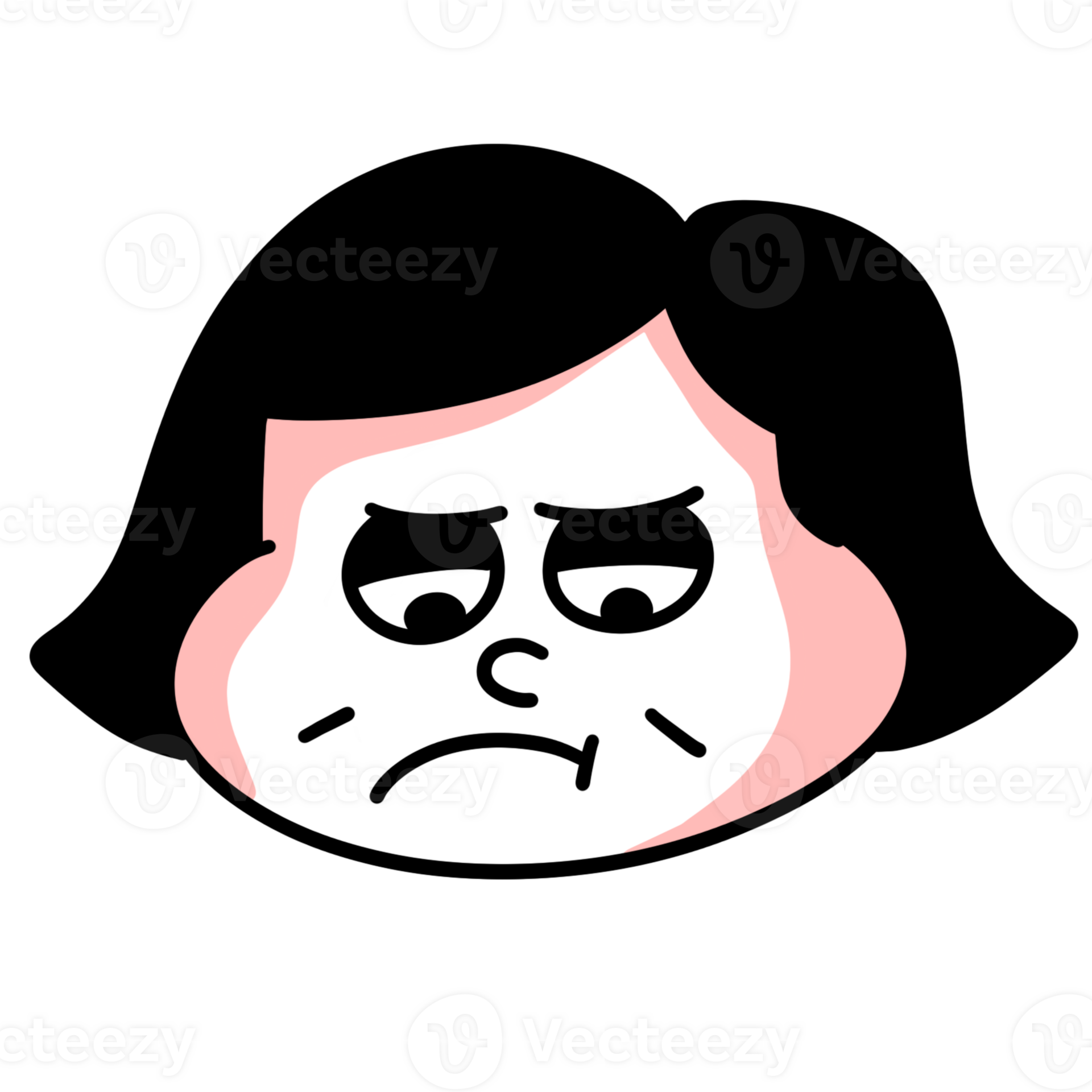 facial expression sticker 32752314 PNG
