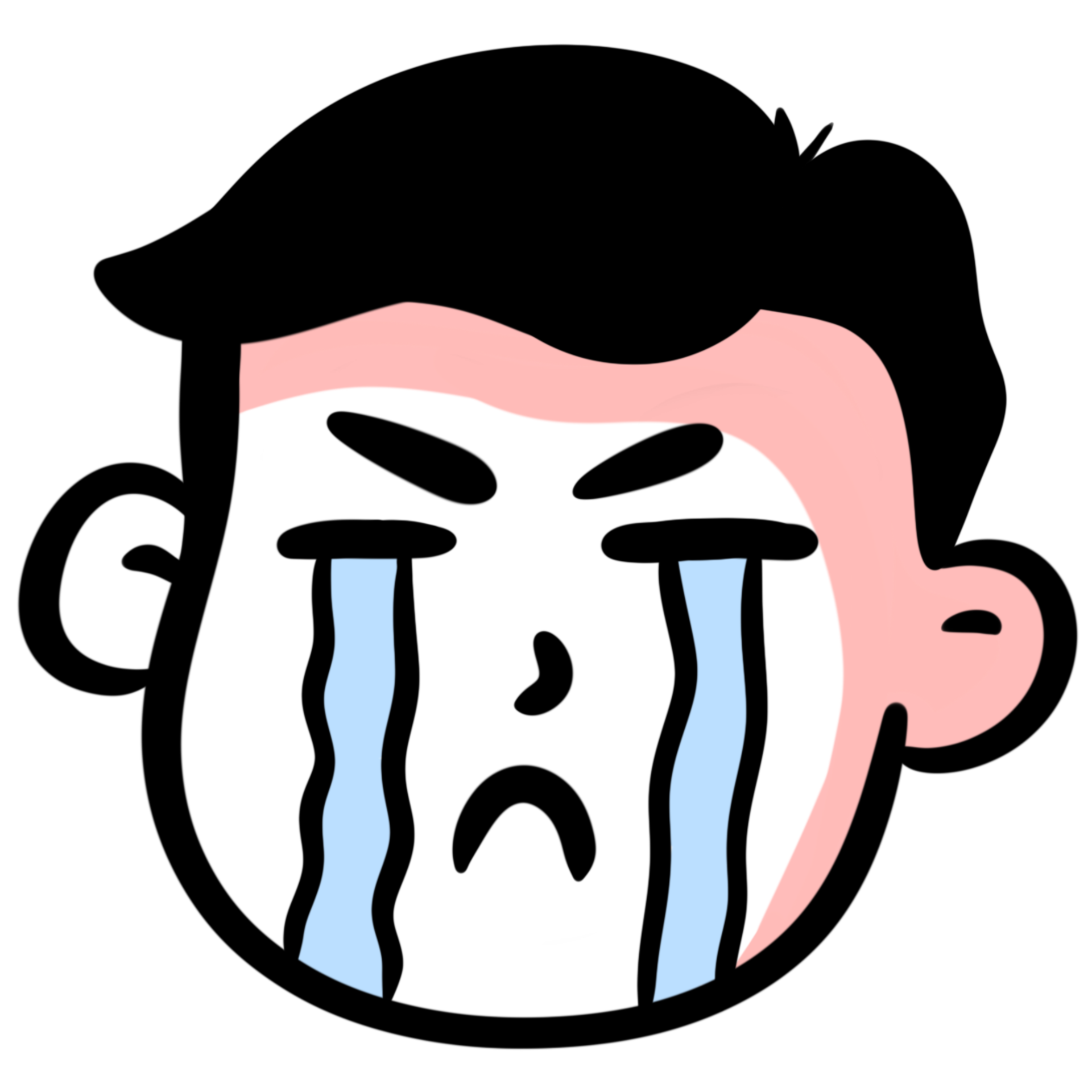 facial expression sticker 32752317 PNG