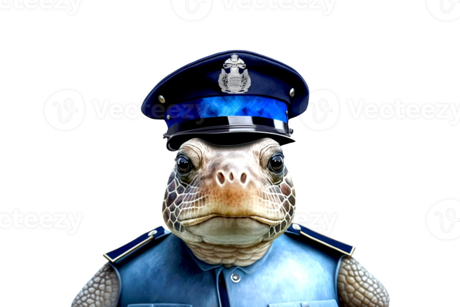 funny turtle 3d ai generated png